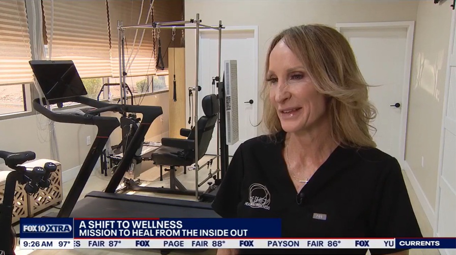 Celeste Hall was interviewed in her clinic by Fox 10 Phoenix.
